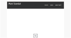 Desktop Screenshot of mattstandal.com